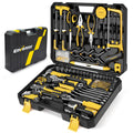 Enventor 218-Piece General Household Hand Tool Kit with Storage Case