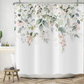 Jolof Store Flower Shower Curtain – Waterproof Floral Polyester, 180x180cm