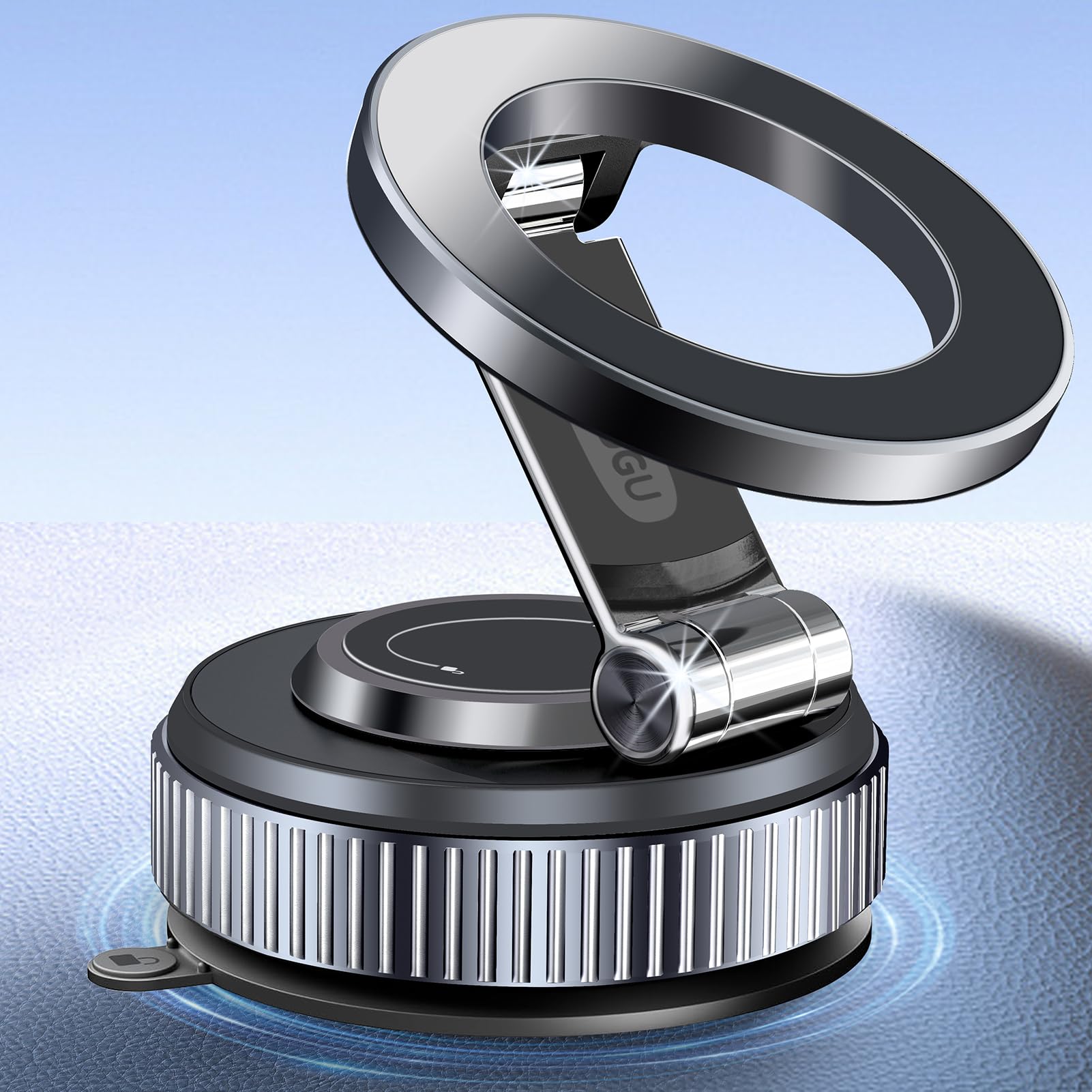 MOGU Magnetic MagSafe Car Phone Holder – 360° Adjustable Dashboard Mount