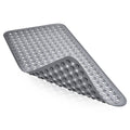 OTraki Non-Slip Bath Mat | 88x40cm Anti-Mould PVC Shower Mat - Grey