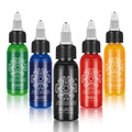 ATOMUS Tattoo Ink Set | 5 Colors Natural Plant Pigment for Body Art | 1oz