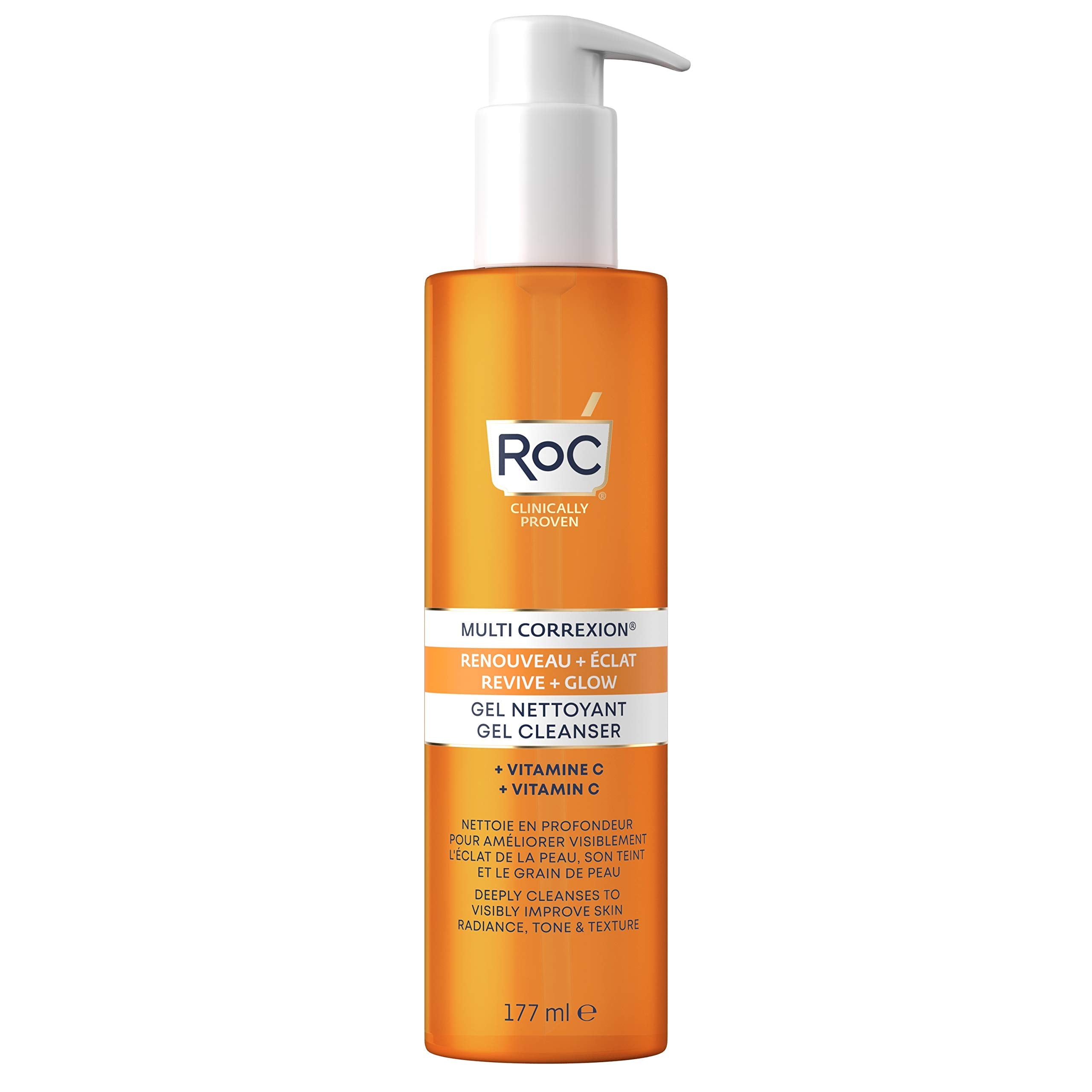 RoC Multi Correxion Revive + Glow Vitamin C & Glycolic Acid Cleanser