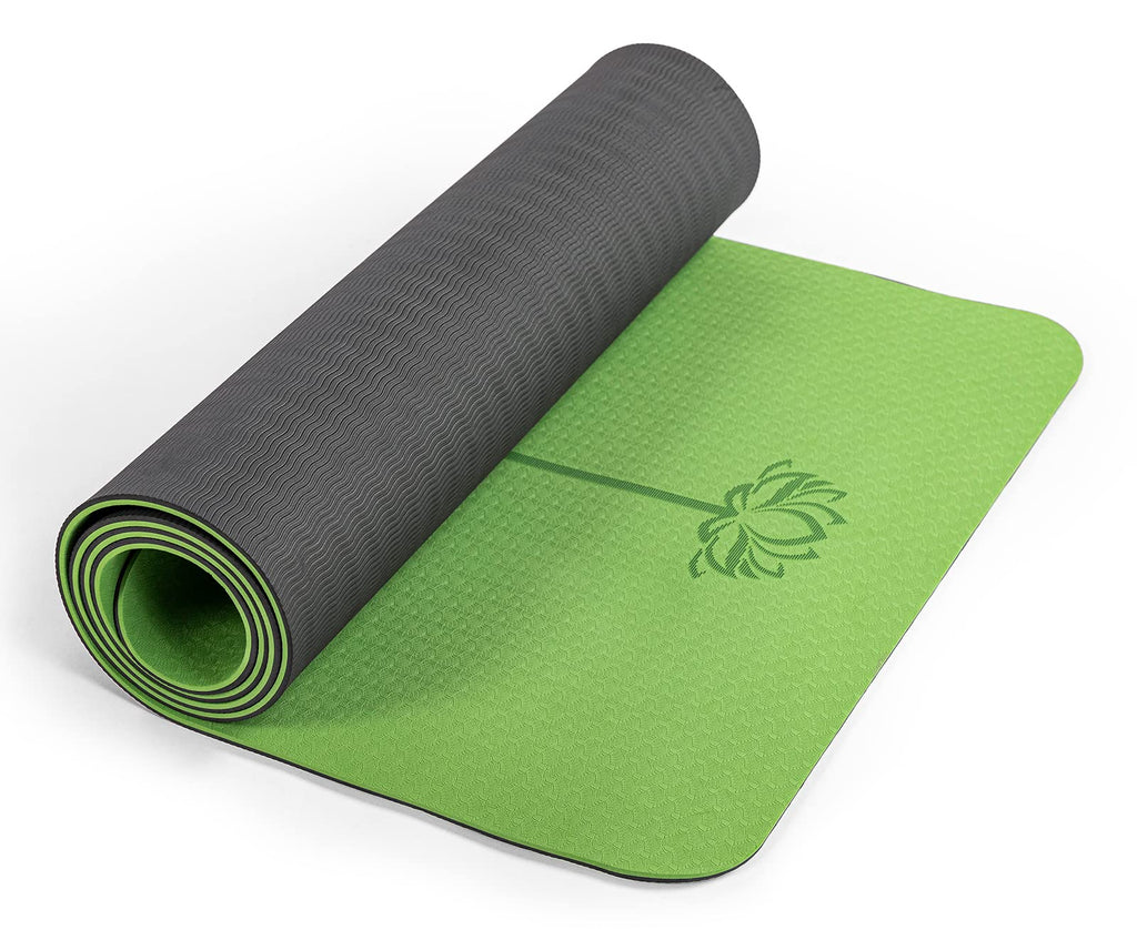 Marjar Non-Slip TPE Yoga Mat | 1/3" Eco-Friendly Fitness & Pilates Mat