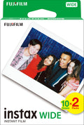 Fujifilm Instax Wide Instant Film - ISO 800 White Border (20 Shots)