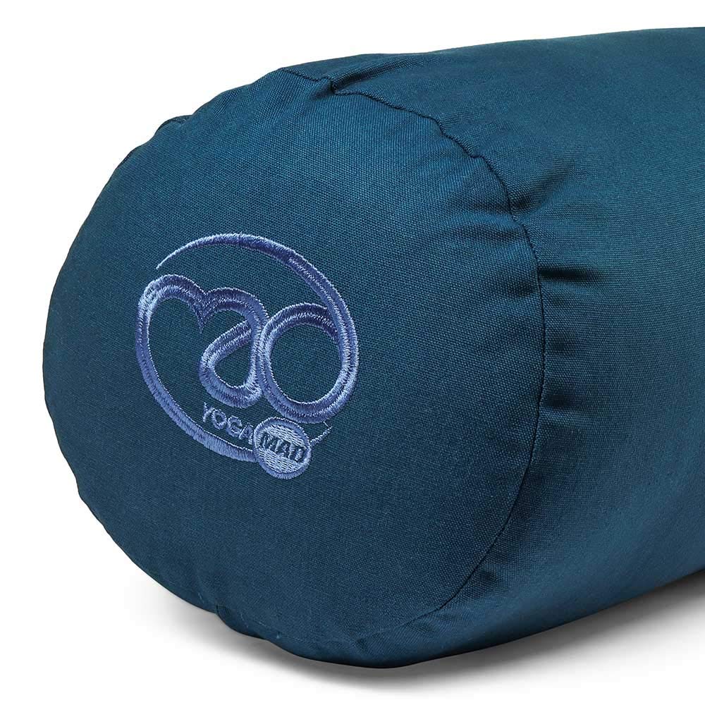 Yoga-Mad Organic Cotton Yoga Bolster | Eco-Friendly Support Cushion