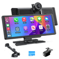 Avylet 9.26'' Wireless Car Stereo with 4K Dash Cam and Backup Camera