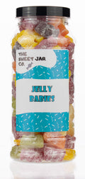 Jelly Babies Fruit Gummy Sweets by The Sweet Jar Co. - 610g Bulk Jar
