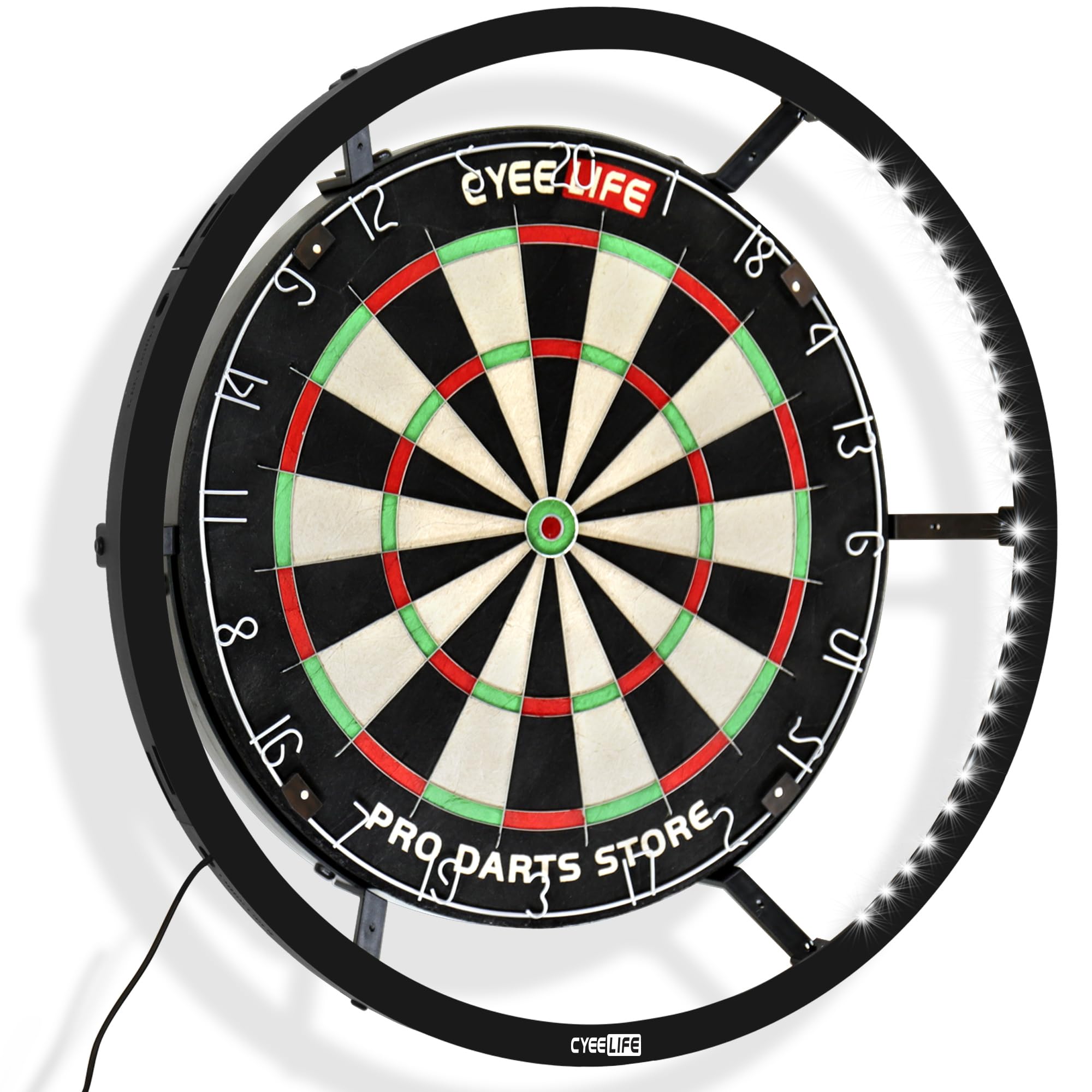 CyeeLife Dartboard LED Lighting System | Adjustable & Detachable Light