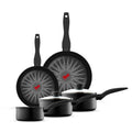 Tower SmartStart Forged 5 Piece Non-Stick Cookware Set - Black