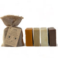 Dr.Ancient Natural Soap Set - Donkey Milk, Pine Tar, Aleppo & Bittim