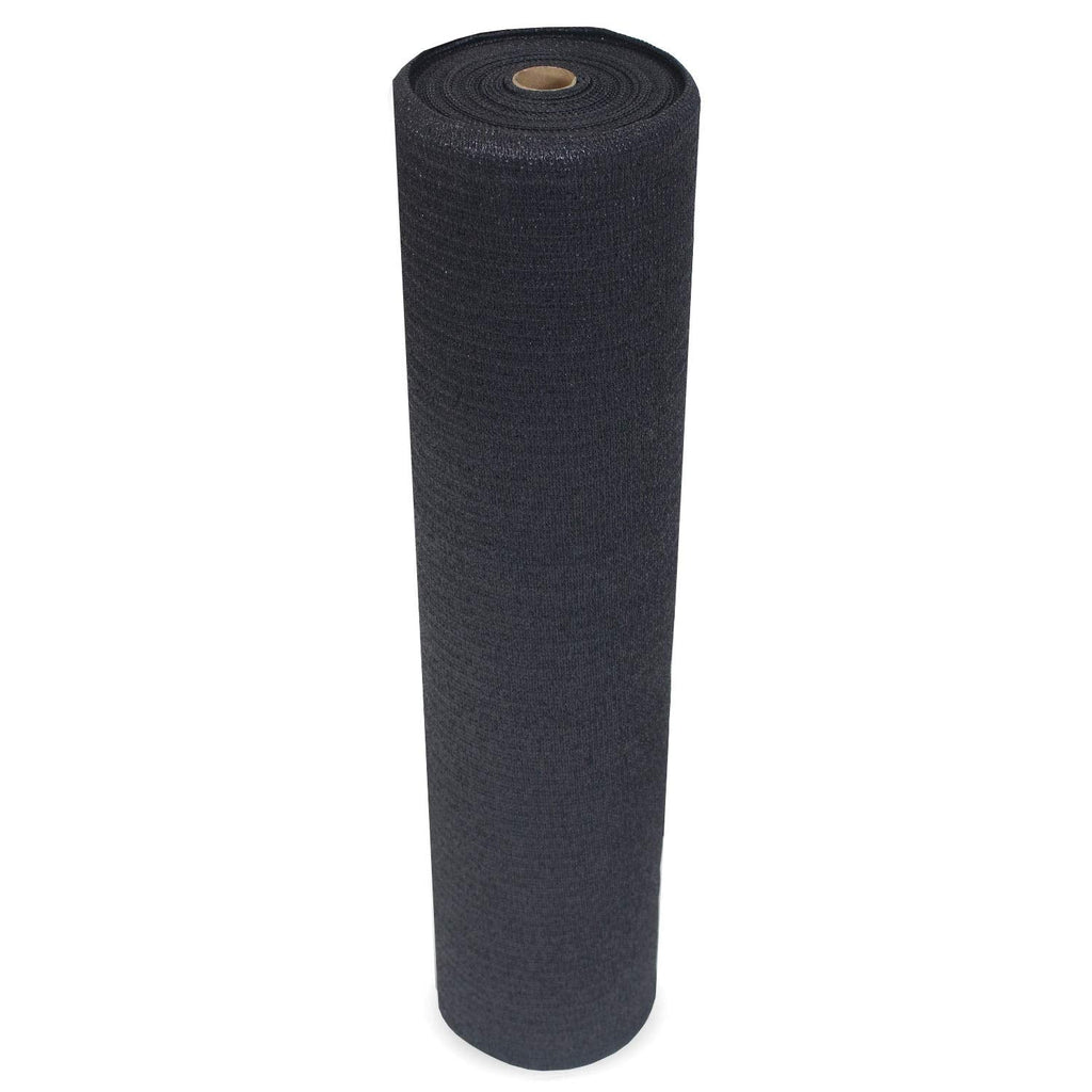 Coolaroo 90% UV Protection Shade Fabric – 6' x 50' Graphite Outdoor Mesh