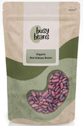Busy Beans Organic Red Kidney Beans – Certified Organic Vegan Protein (1kg)