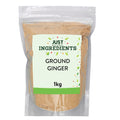 JustIngredients Premier Ground Ginger Powder – 1kg Premium Cooking Spice