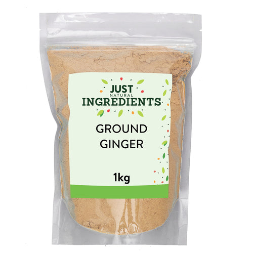 JustIngredients Premier Ground Ginger Powder – 1kg Premium Cooking Spice
