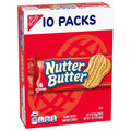 Nutter Butter Peanut Butter Sandwich Cookies – 56g Snack Packs, 10 Count