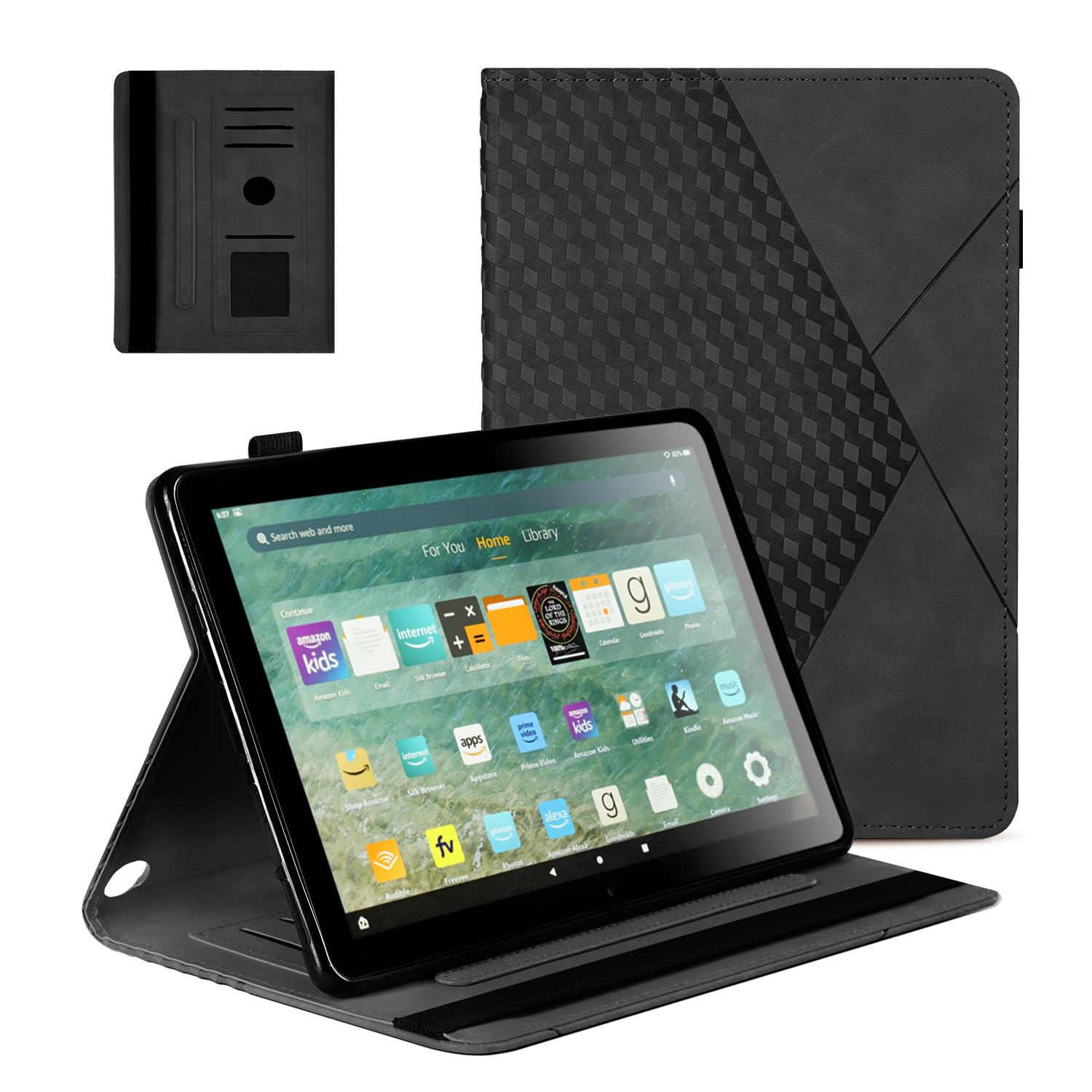 Yingphia FH 11 Case (2023) – TPU Multi-Angle Stand Cover, Black