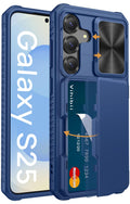 Vihibii Samsung Galaxy S25 Case – RFID Card Holder & Camera Cover