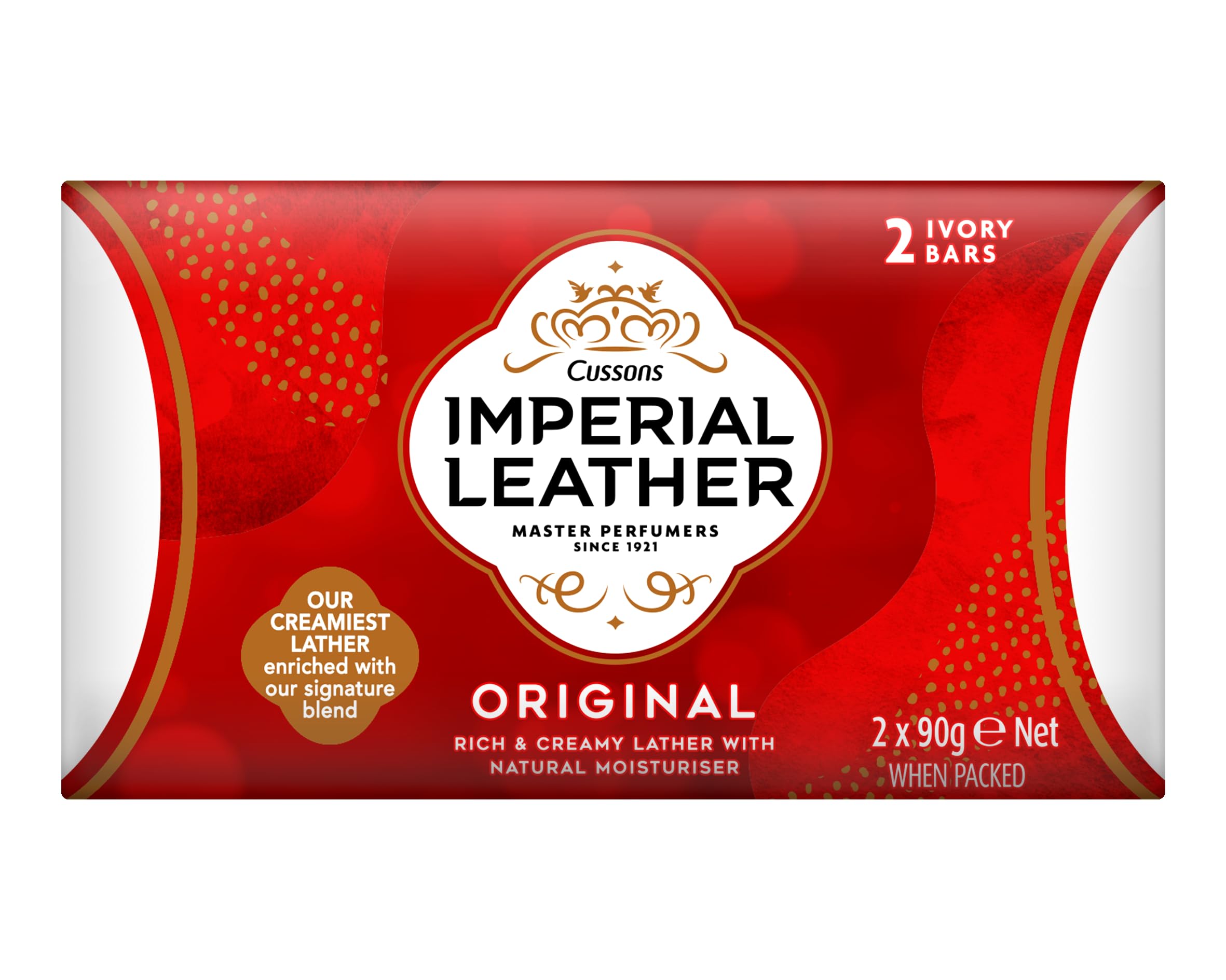 Imperial Leather Original Bar Soap with Vitamin E - Bulk Pack of 18