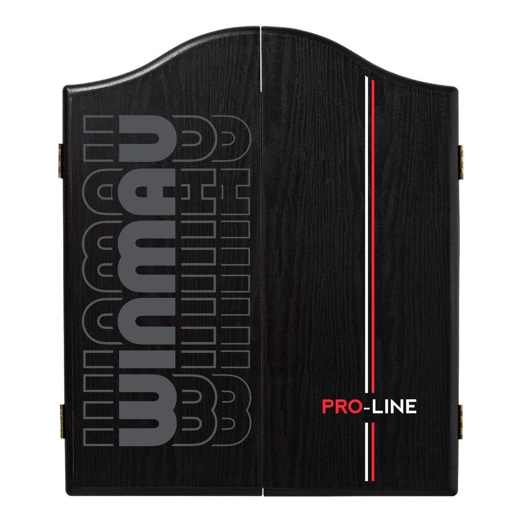 Winmau Pro-Line Dartboard Cabinet – Bristle Board Storage with Scoreboards