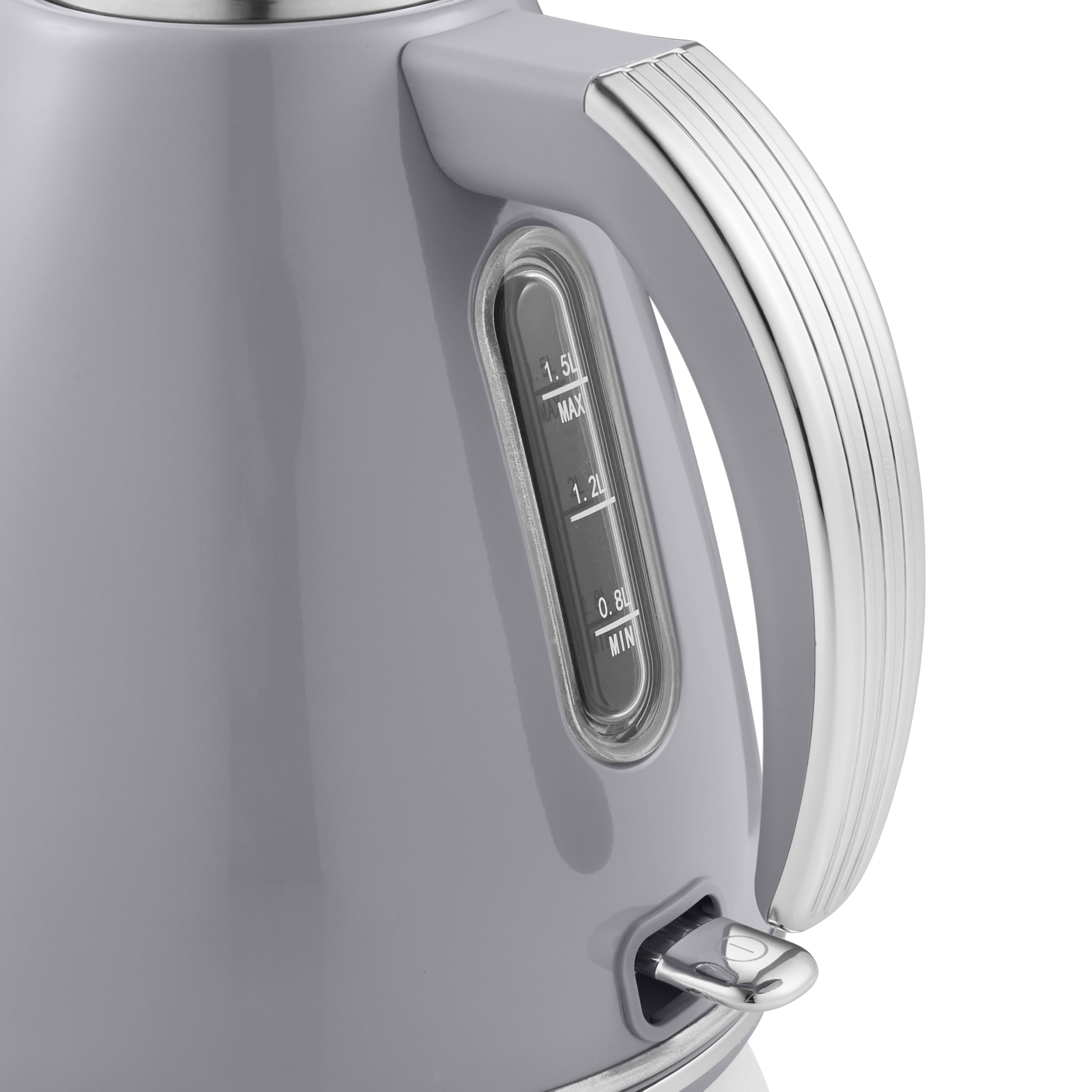 Swan Retro Jug Kettle | 1.5L Fast Boil Electric Kettle - Grey