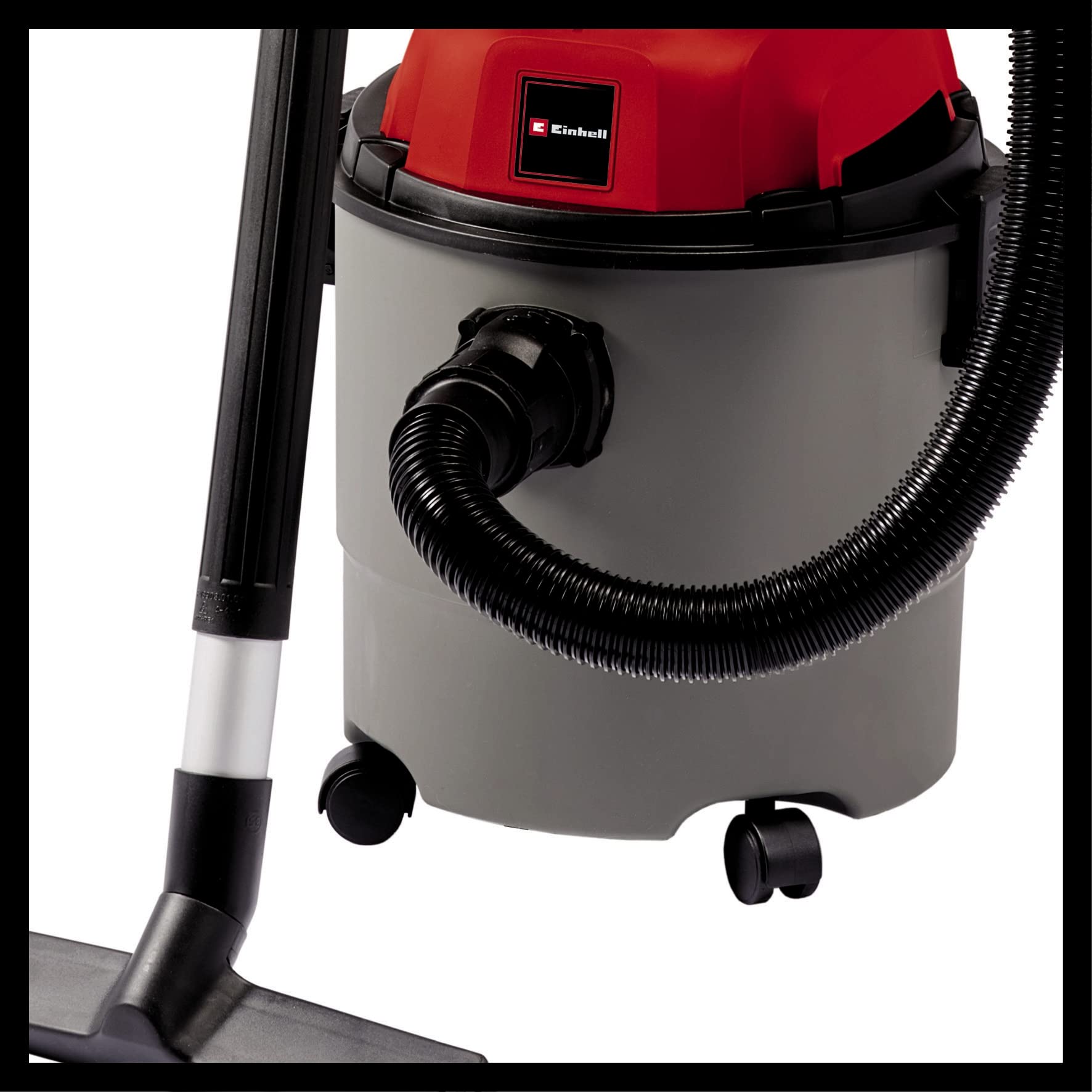 Einhell TC-VC 1815 Wet & Dry Vacuum Cleaner | 1250W, 15L Plastic Tank