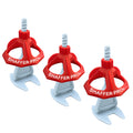 SHAFFER PRO Tile Leveling System - 4mm Spacers and Reusable Twisters Kit