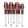 Presch 7-Piece Magnetic Screwdriver Set | Slotted, PH & Pozidrive Kit