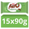 Aero Peppermint Mint Chocolate Sharing Bars - 15 x 90g Bulk Pack