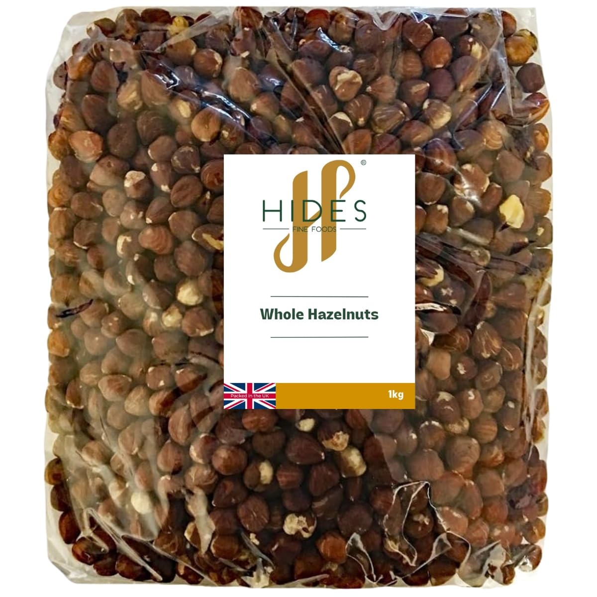 Hides Fine Foods Whole Hazelnuts 1kg – GMO-Free Bulk Baking Nuts