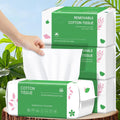Disposable Face Towel | 400 Count Biodegradable Cotton Wipes