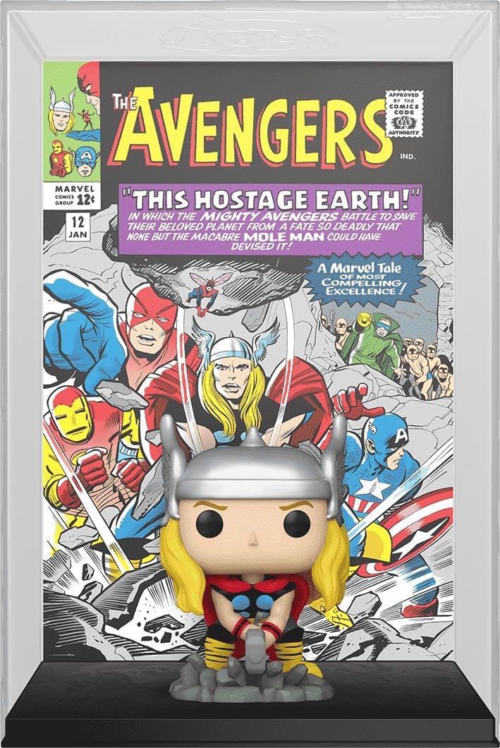 Funko Pop Comic Cover Marvel Avengers: Thor Vinyl Figure Display