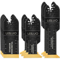 LEILUO 10-Piece Titanium Oscillating Saw Blades Kit with Storage Bag
