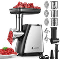 AAOBOSI Electric Meat Grinder | 2800W 4-in-1 Mincer with Sausage Stuffer