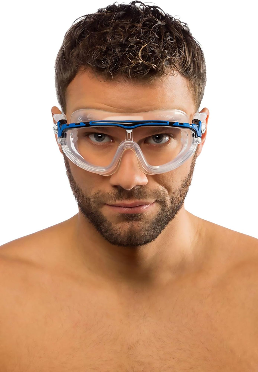 Cressi Skylight Swimming Goggles – Mirrored Lens Anti-Fog Silicone