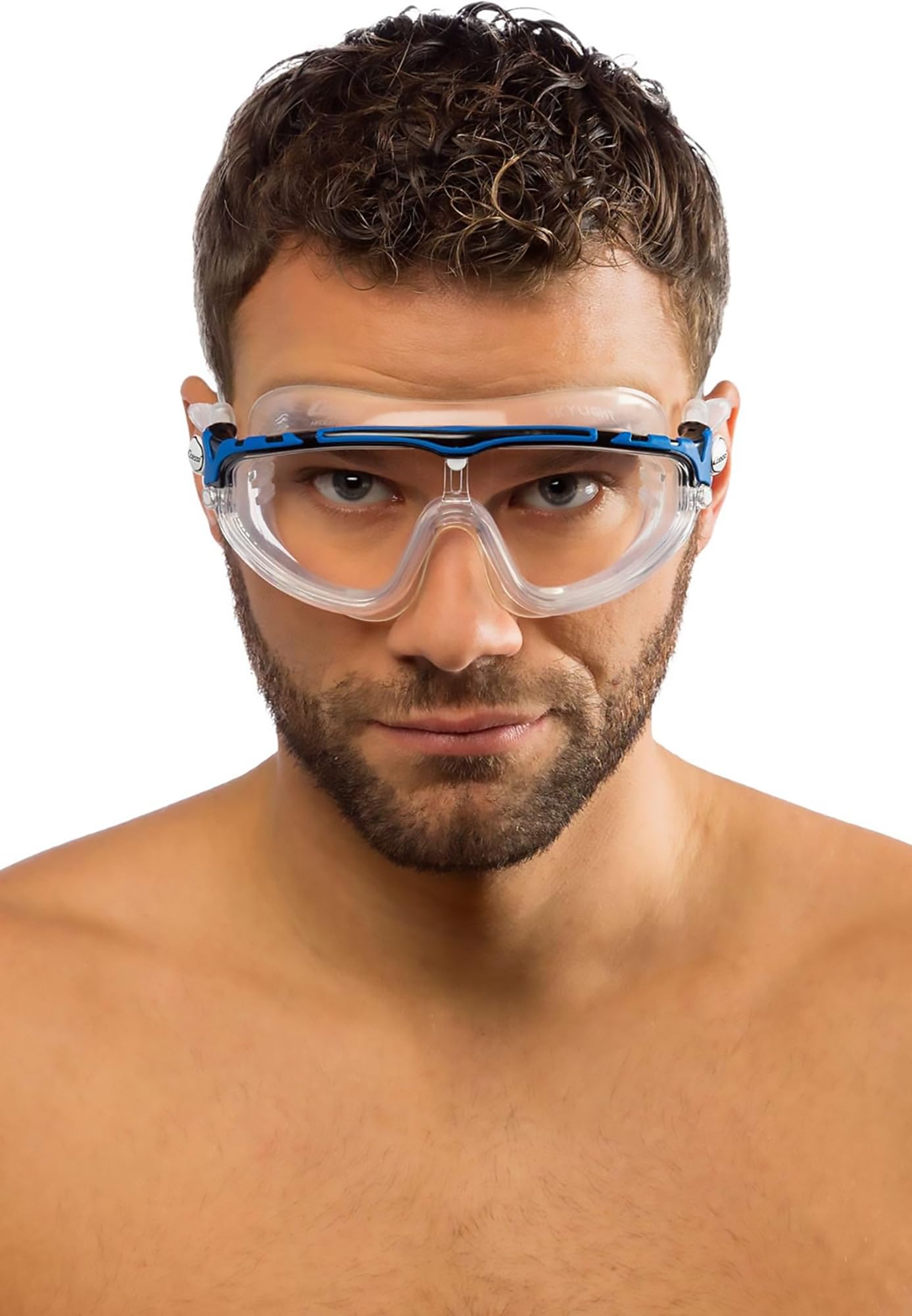 Cressi Skylight Swimming Goggles – Mirrored Lens Anti-Fog Silicone
