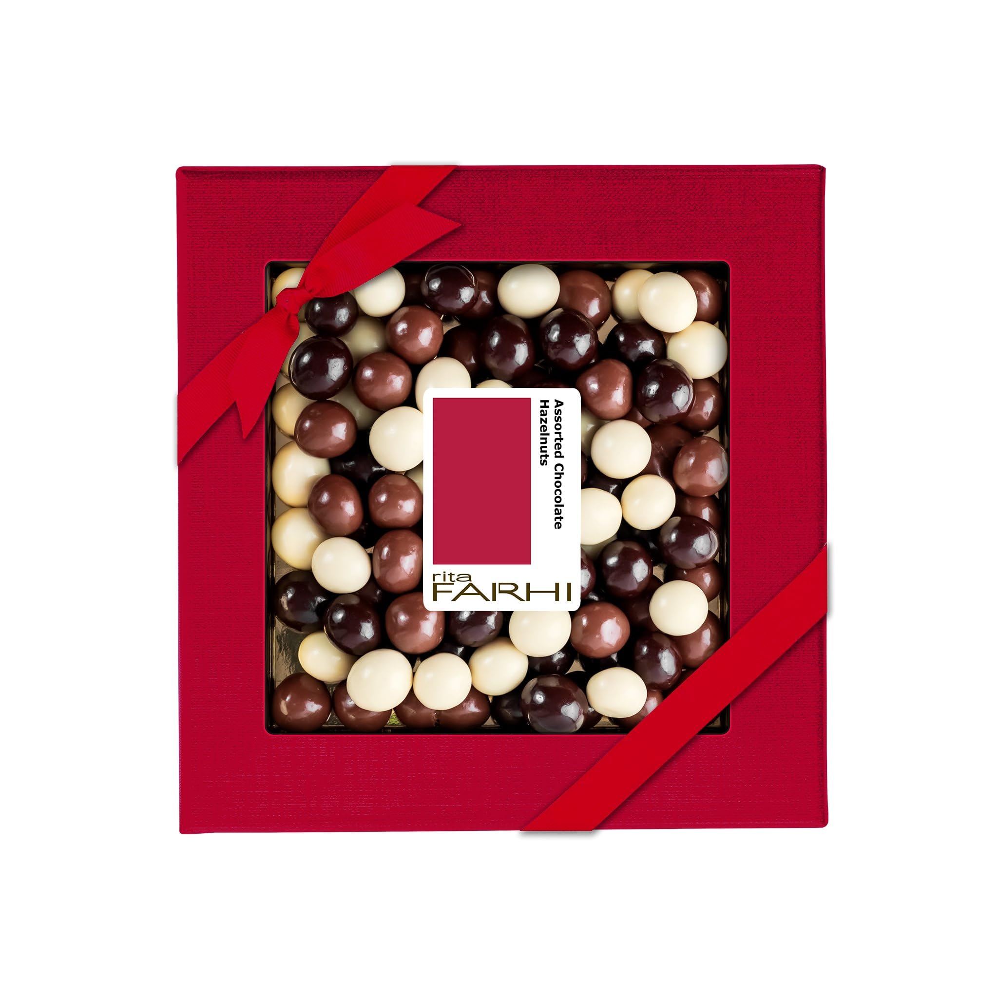 Rita Farhi Chocolate Coated Hazelnuts Luxury Gift Box - 200g