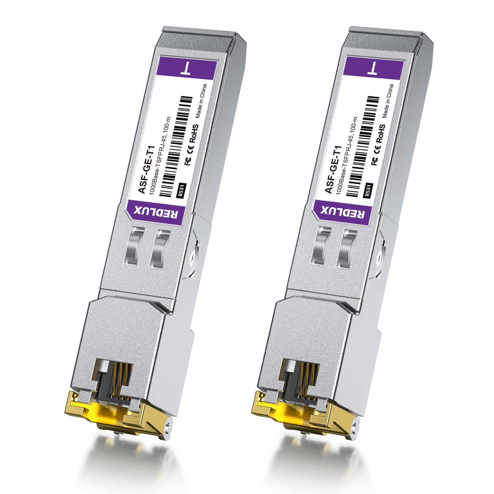 REDLUX 1G SFP RJ45 Copper Transceiver Module | 1000Base-T for Cisco