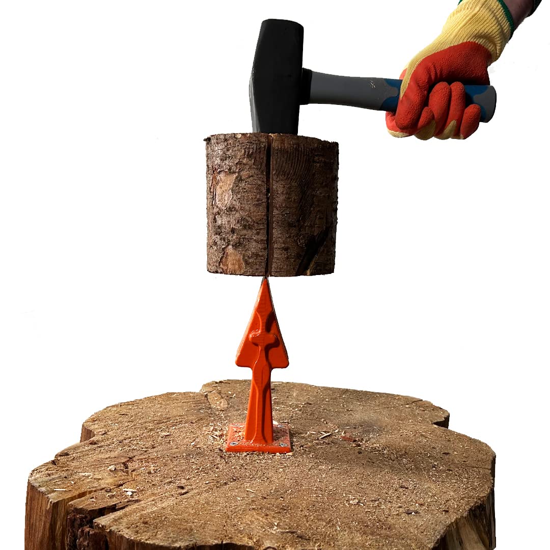 Forest Master USAB 7" Manual Log Splitter | Ductile Cast Iron Kindling Tool