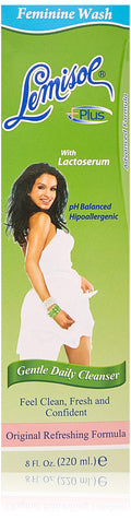Lemisol Plus Feminine Wash - pH Balanced Hypoallergenic Cleanser - 16 oz (3 Pack)