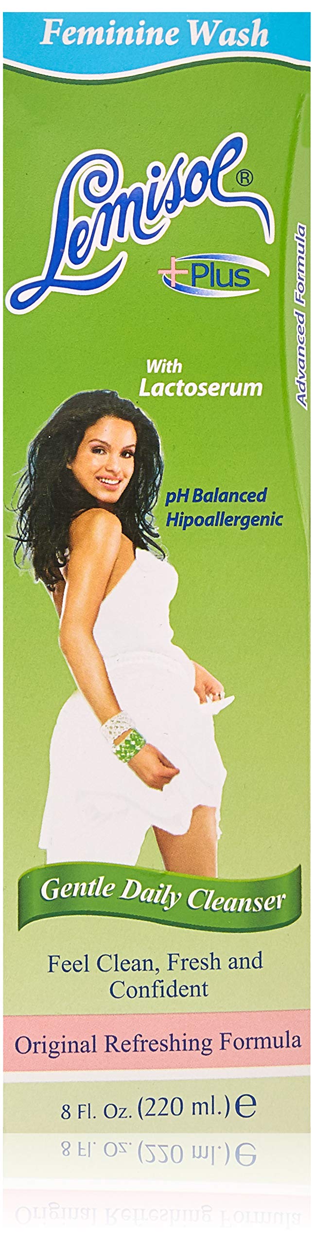 Lemisol Plus Feminine Wash - pH Balanced Hypoallergenic Cleanser - 16 oz (3 Pack)