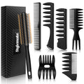 Men's Hair Styling Comb and Brush Set – Quiff Roller & Volume Kit