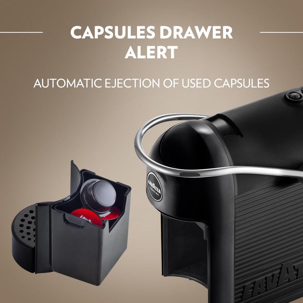 Lavazza A Modo Mio Jolie EVO Coffee Capsule Machine – Sustainable Black
