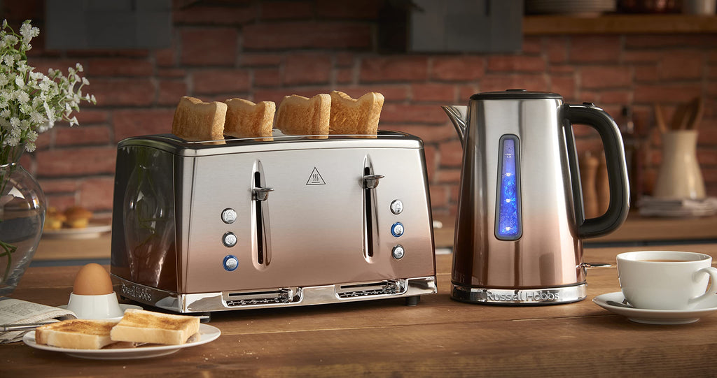 Russell Hobbs Eclipse 1.7L Electric Kettle – Quiet & Fast Boil Copper
