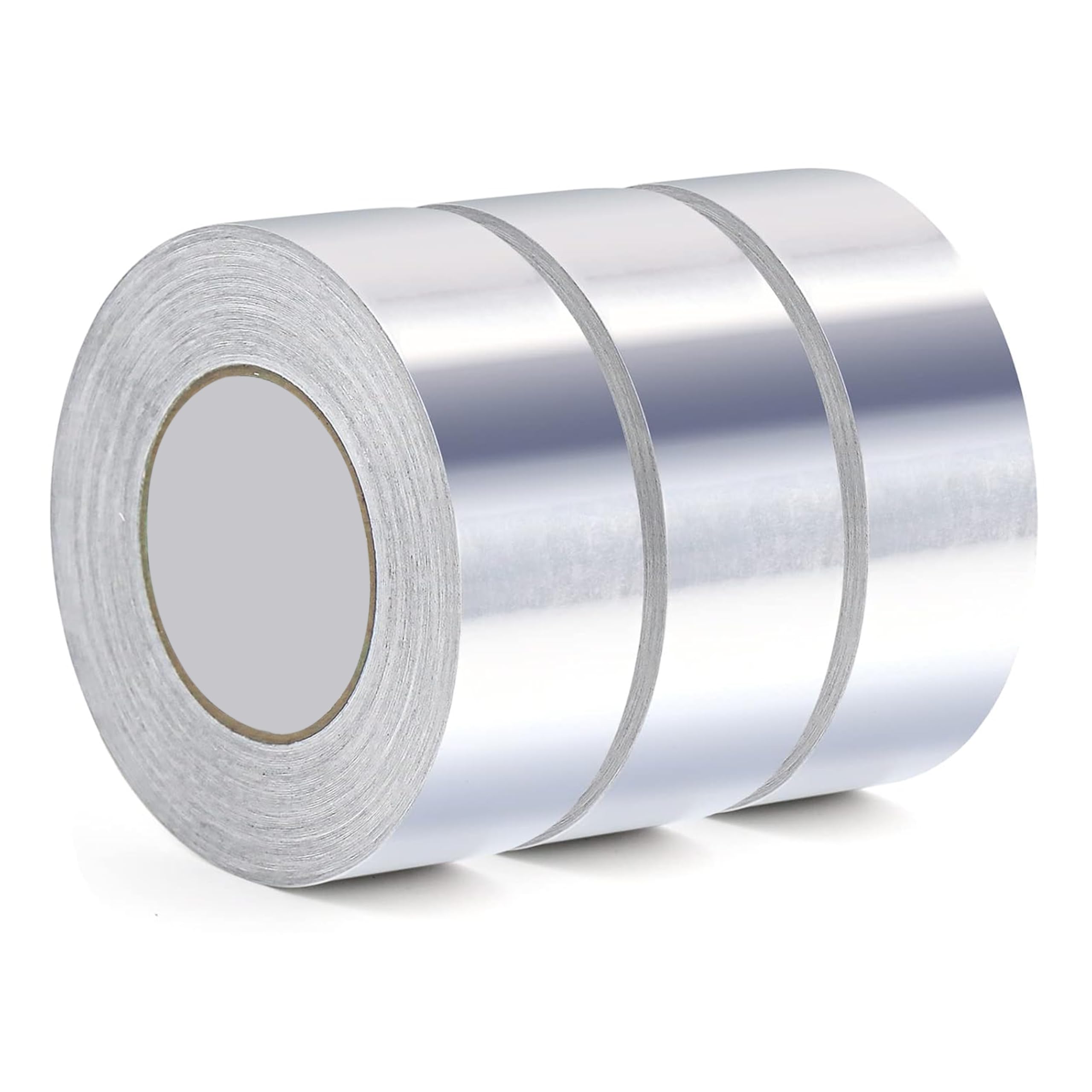MIAXONIX Aluminium Foil Tape – 3 Rolls Heat Resistant HVAC Duct Tape