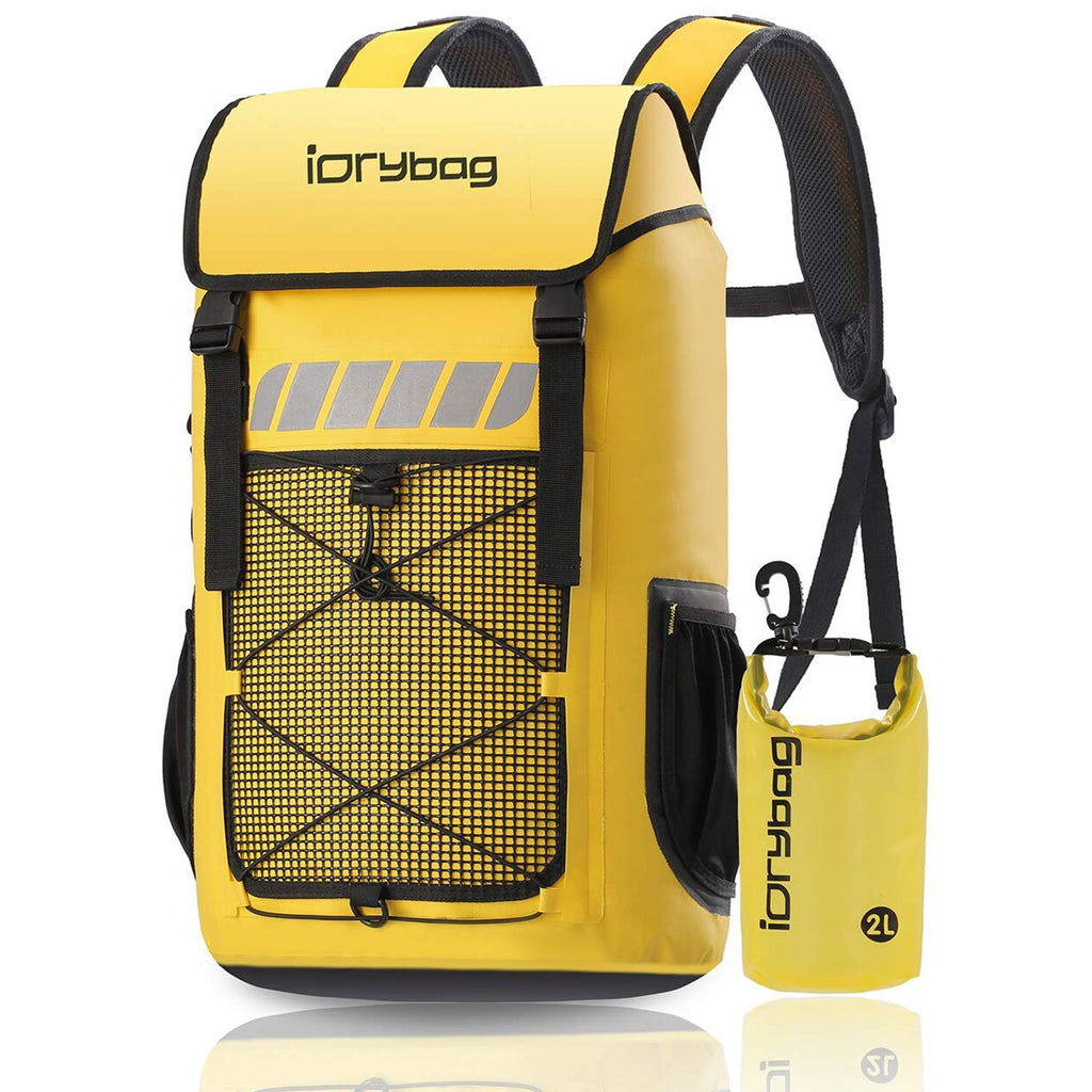 IDRYBAG Waterproof Backpack – 45L Heavy Duty Dry Bag with Laptop Sleeve