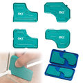 ORXPLUS Tools 4-Piece Silicone Caulking Kit | Grout Finishing Tools