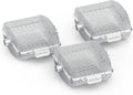 Onlyfire 3-Pack Stainless Steel Rotisserie Grill Basket Cage for Spit Rods