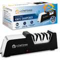 3-Stage Electric Diamond Knife Sharpener - 15° Precision