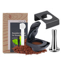 FOXNSK Reusable Coffee Capsule Adapter for Dolce Gusto edgLUMIO DG325