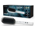 REVAMP Deepform Ceramic Straightening Brush – Ionic Hot Paddle Hair Styler